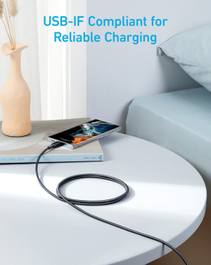 Logotrade advertising product image of: Anker USB-C to USB-C Cable 1.8 metre 60W