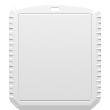 Logo trade promotional items image of: Thrym rectangular recycled plastic ice scraper