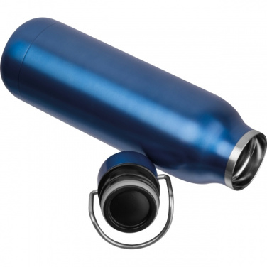 Logo trade promotional merchandise image of: Stainless steel water bottle BORGHOLM