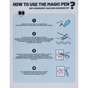 Logotrade advertising product image of: Watercoloring Book ANGERS