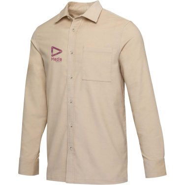 Logotrade promotional gift picture of: Alum corduroy unisex shirt