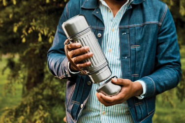 Logo trade promotional product photo of: Black+Blum Explorer Flask Duo 1L