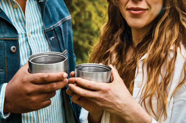 Logo trade advertising products image of: Black+Blum Explorer Flask Duo 1L