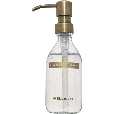 Logotrade corporate gift picture of: Wellmark Discovery 250 ml hand soap dispenser and 150 g scented candle set