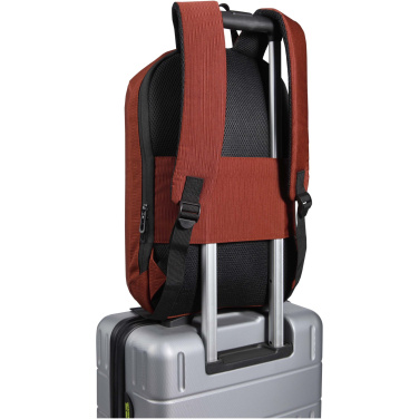 Logotrade promotional product picture of: Luma 15" GRS recycled anti-theft laptop backpack 10L