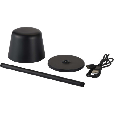 Logo trade promotional gifts image of: Alya rechargeable dimmable table lamp with 3 light modes