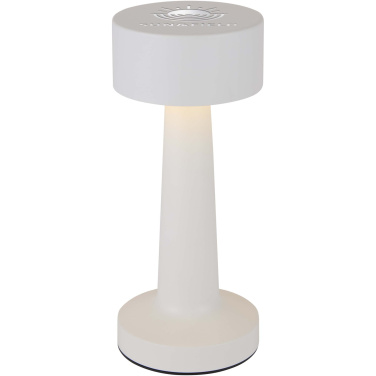 Logotrade promotional giveaway picture of: Aludra rechargeable dimmable table lamp with 3 light modes