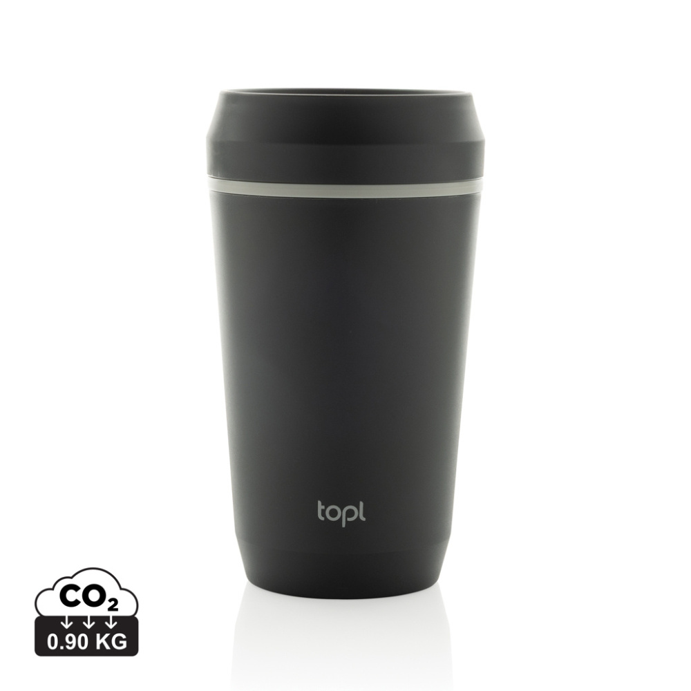 Logotrade promotional item picture of: Topl Recycled Plastic To Go Tumbler Patented 360 Lid 354ml