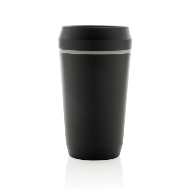 Logo trade business gifts image of: Topl Recycled Plastic To Go Tumbler Patented 360 Lid 354ml