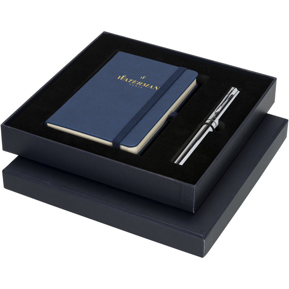 Logotrade advertising products photo of: Waterman gift box with A6 notebook