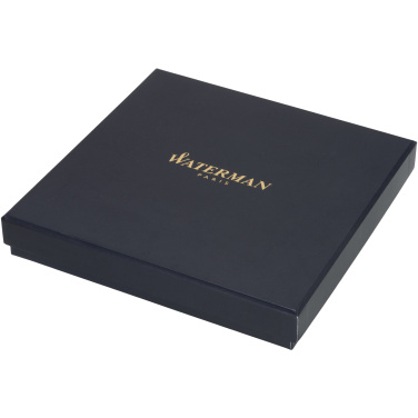 Logo trade promotional items image of: Waterman gift box with A6 notebook