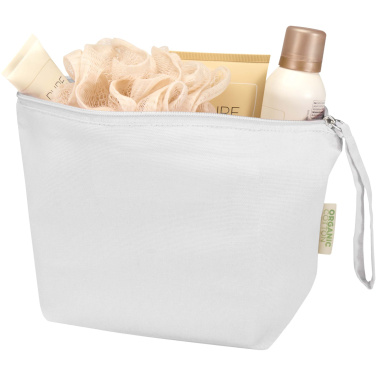 Logotrade promotional merchandise image of: Odisha 180 g/m² OCS organic large accessory pouch 3L