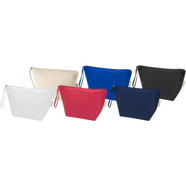 Logo trade promotional items picture of: Odisha 180 g/m² OCS organic large accessory pouch 3L