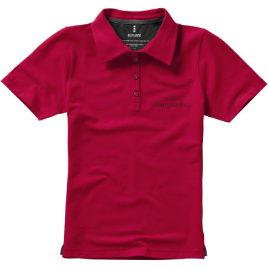 Logo trade advertising products picture of: Markham short sleeve women's stretch polo