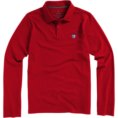 Logotrade promotional products photo of: Oakville long sleeve men's polo