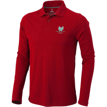 Logotrade promotional product image of: Oakville long sleeve men's polo