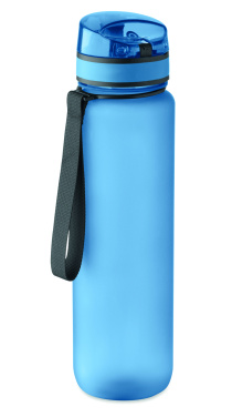 Logotrade promotional giveaway image of: Sports water bottle RPET 1L