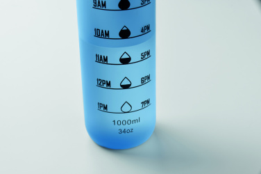 Logotrade promotional merchandise picture of: Sports water bottle RPET 1L