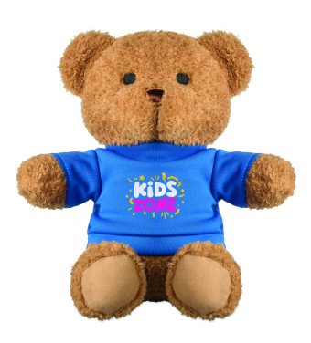 Logotrade promotional giveaway image of: Teddy bear with t-shirt 23 cm