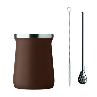 Logo trade promotional gift photo of: Yerba mate tea cup