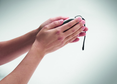 Logo trade promotional merchandise image of: Aluminium electric hand warmer