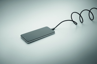 Logo trade promotional gift photo of: Braided magnetic cable in RPET