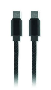 Logo trade business gift photo of: Braided magnetic cable in RPET