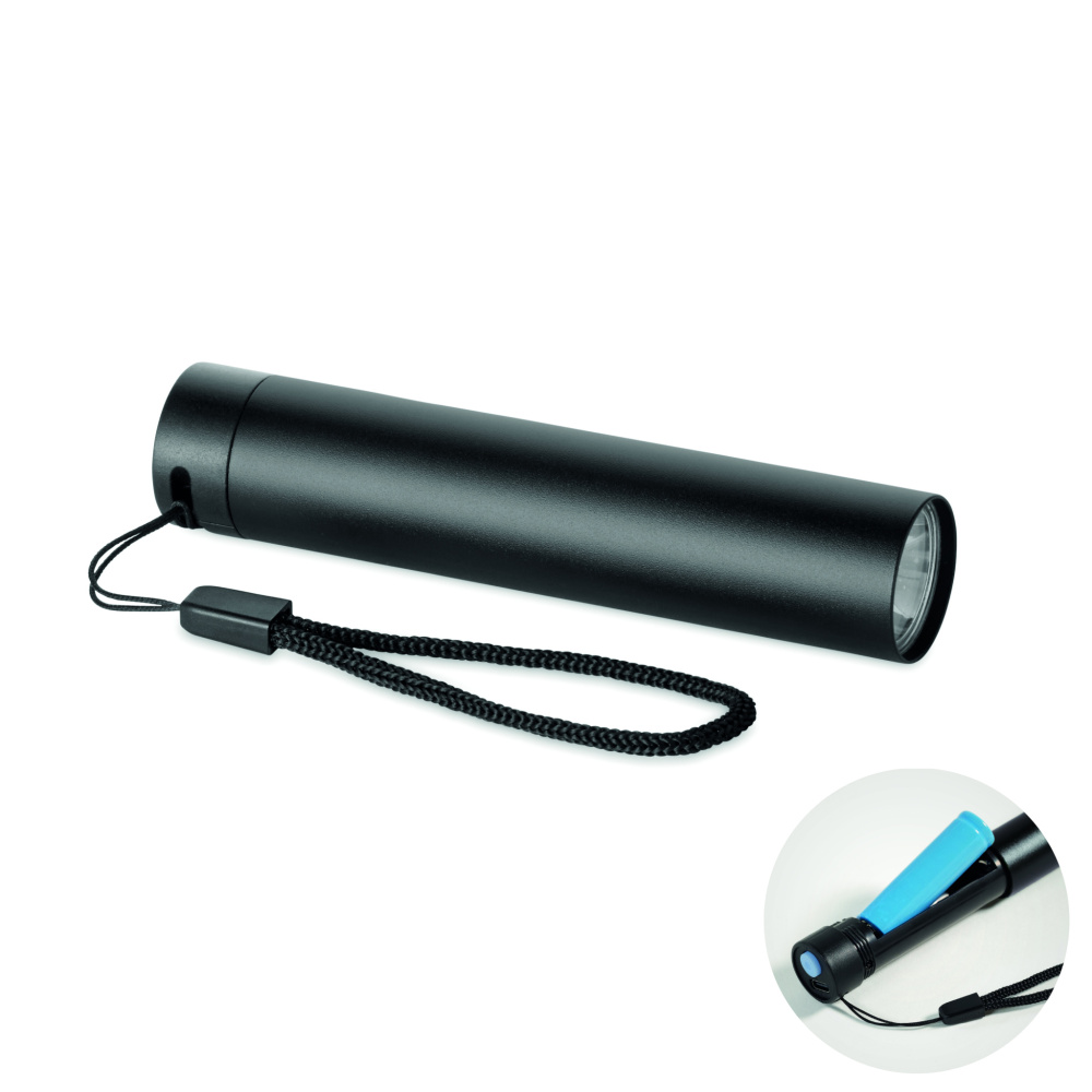 Logo trade promotional gift photo of: Aluminium torch