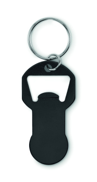 Logo trade promotional gifts image of: Recycled aluminium bottle opener