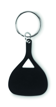 Logo trade promotional gifts picture of: Aluminium key ring