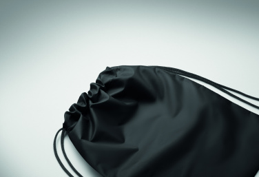 Logo trade promotional products picture of: Kids drawstring bag 190T RPET