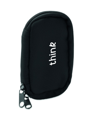 Logotrade promotional product picture of: Key case in 300D RPET