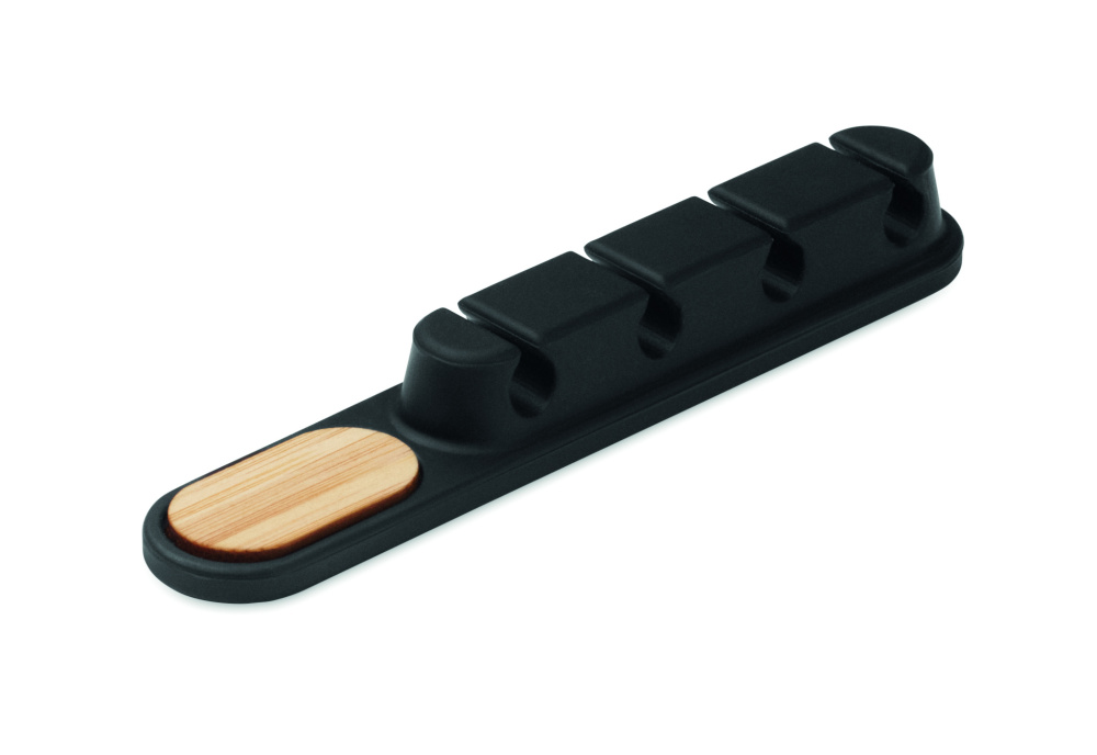 Logo trade promotional gift photo of: Silicone cable organiser