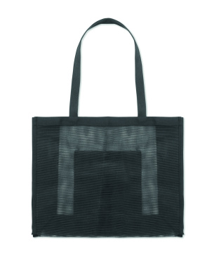 Logo trade corporate gift photo of: RPET mesh shopping bag