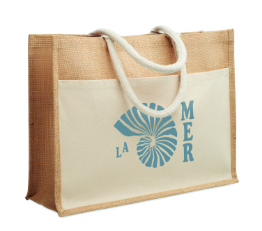 Logotrade promotional giveaway image of: Jute shopping bag