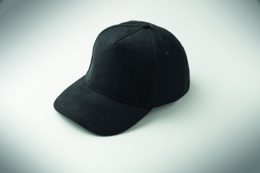 Logo trade promotional gifts picture of: Corduroy 5 panel baseball cap