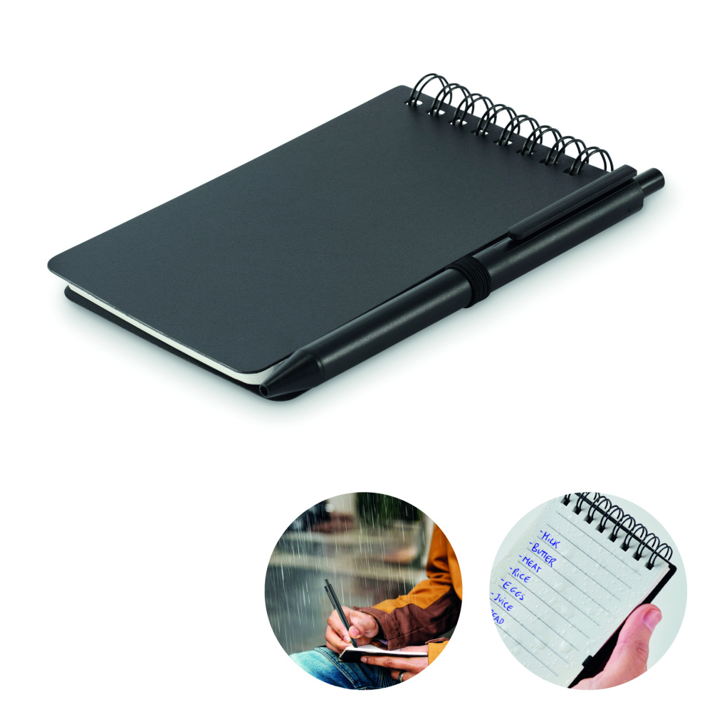 Logo trade corporate gift photo of: Water repellent notepad