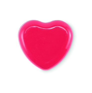 Logotrade promotional product picture of: Heart shape vegan lip balm