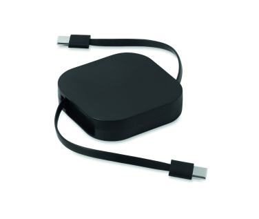 Logo trade promotional products picture of: 100W retractable charging cable