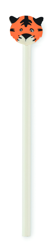Logotrade corporate gift picture of: Wooden pencil in animal shape