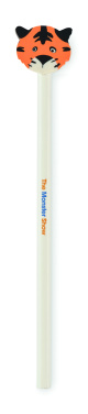 Logotrade promotional merchandise image of: Wooden pencil in animal shape