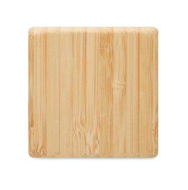 Logotrade promotional giveaway image of: Bamboo twist snooze timer