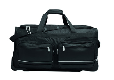 Logo trade promotional items picture of: Duffle bag trolley 600D RPET