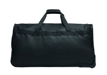 Logo trade promotional giveaway photo of: Duffle bag trolley 600D RPET