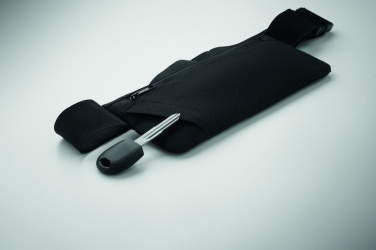 Logo trade advertising products image of: Sports waist bag 600D RPET