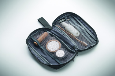 Logo trade corporate gifts image of: Toiletry bag 600D RPET