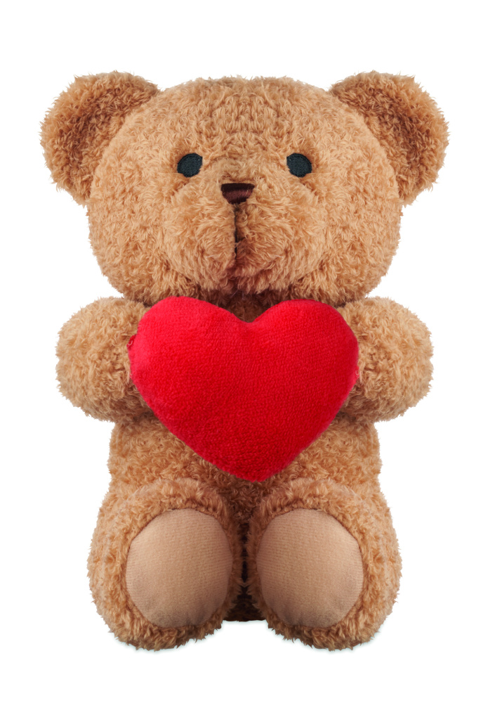 Logotrade promotional giveaways photo of: Teddy bear with heart 23cm