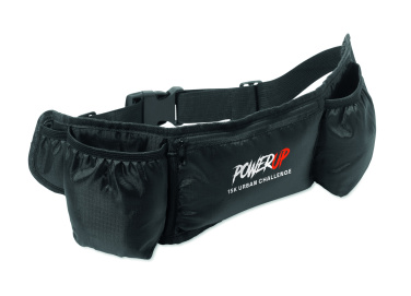 Logotrade promotional item image of: Sports waist bag 420D RPET