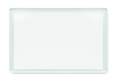 Logo trade advertising products image of: Acrylic photo magnet rectangula