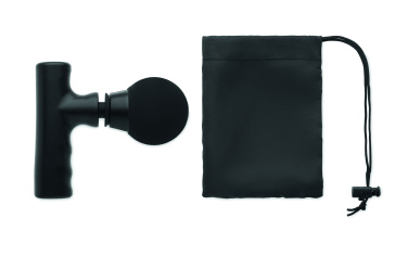 Logo trade corporate gifts image of: Massage gun in ABS